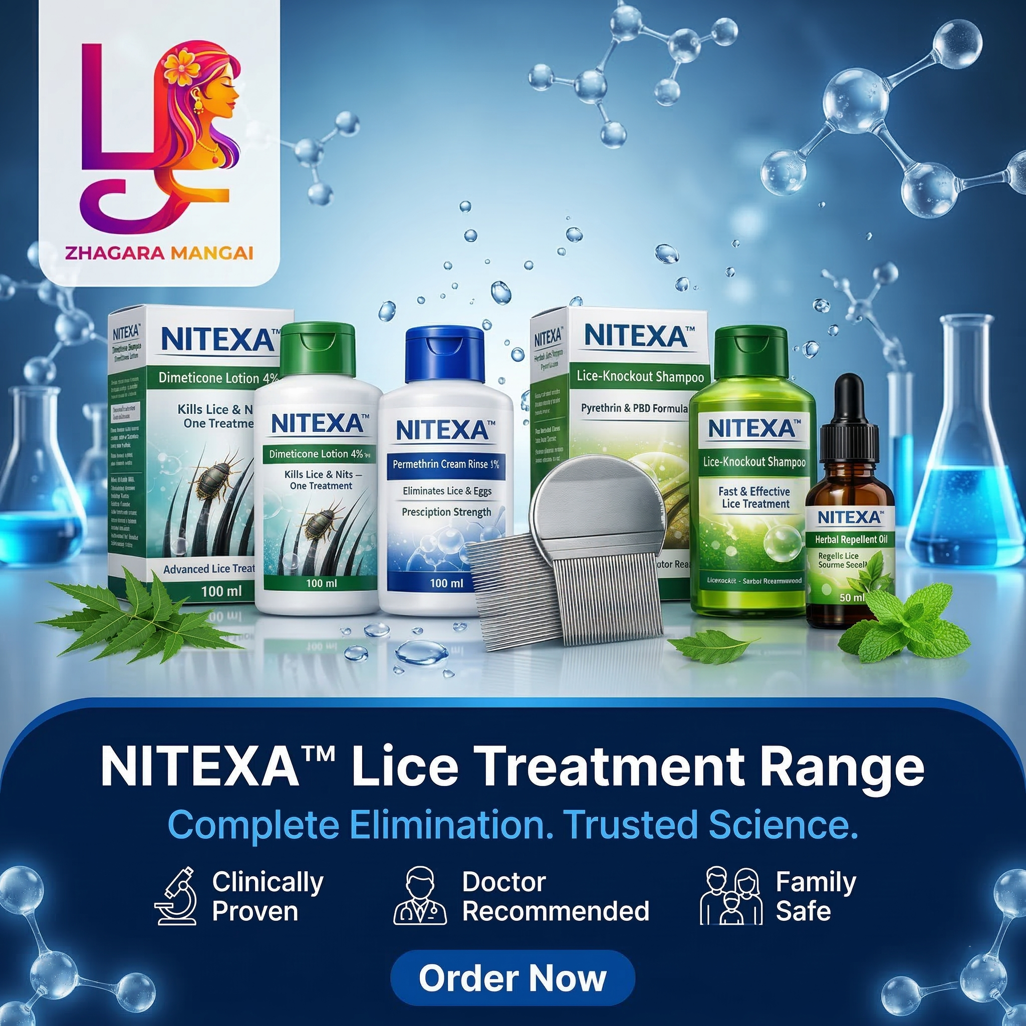 NITEXA Oil & Shampoo
