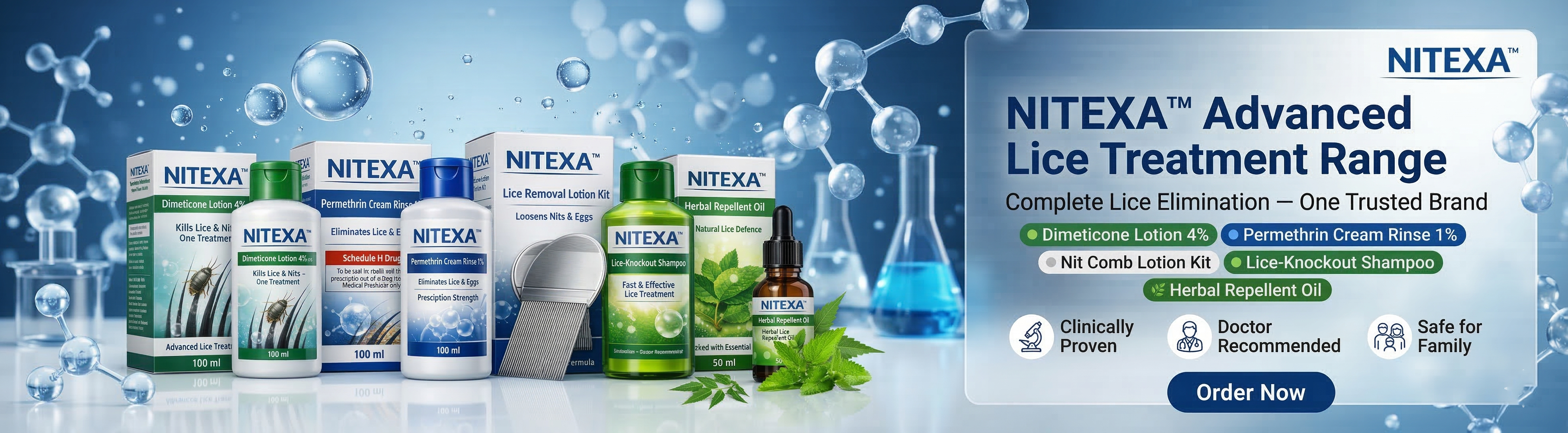 NITEXA Oil & Shampoo